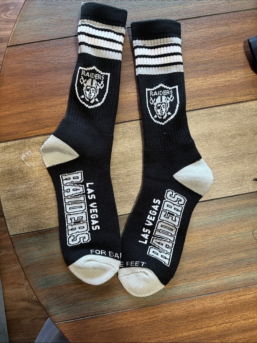 Las Vegas Raiders Socks